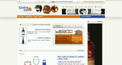 Desktop Screenshot of gastrotrend.cz